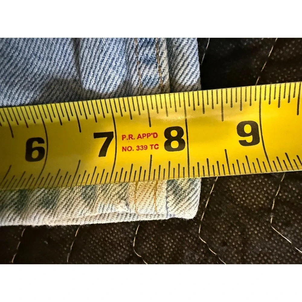 Levi's 540 Relaxed Fit Jeans Mens 42x30 Light Wash Brown Tab Vintage USA Made